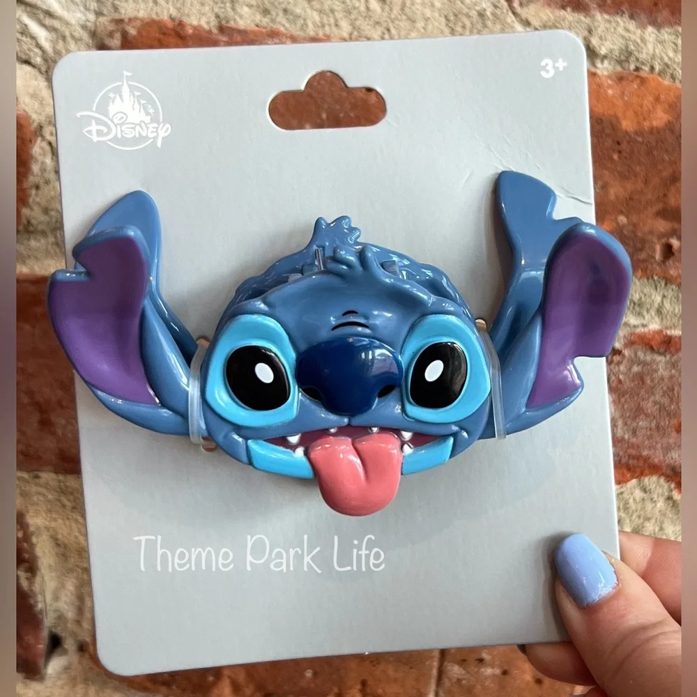 Disney Parks Stitch Hair Claw Clip NEW